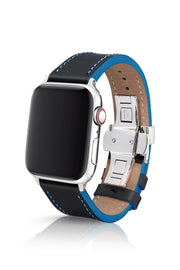 JUUK 40mm Korza Azur Premium Italian Leather Apple Watch Band