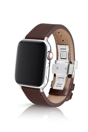 JUUK 40mm Korza Brun Premium Italian Leather Apple Watch Band