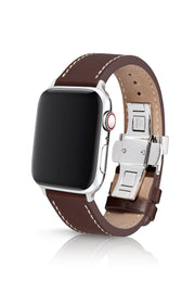 JUUK 40mm Korza Cacao Premium Italian Leather Apple Watch Band