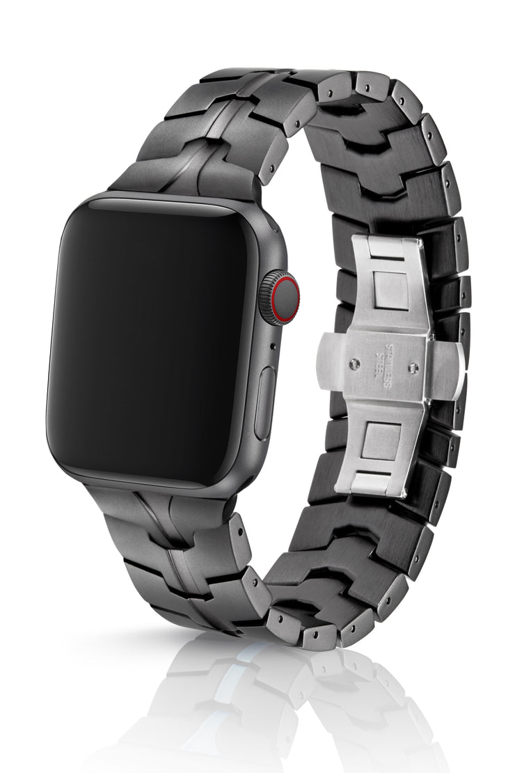 JUUK 44mm Vitero Cosmic Grey Premium Aluminum Apple Watch Band