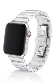 JUUK 44mm Ligero Silver Premium Aluminum Apple Watch Band