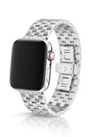 JUUK 44mm Locarno Brushed Premium Stainless Steel Apple Watch Band